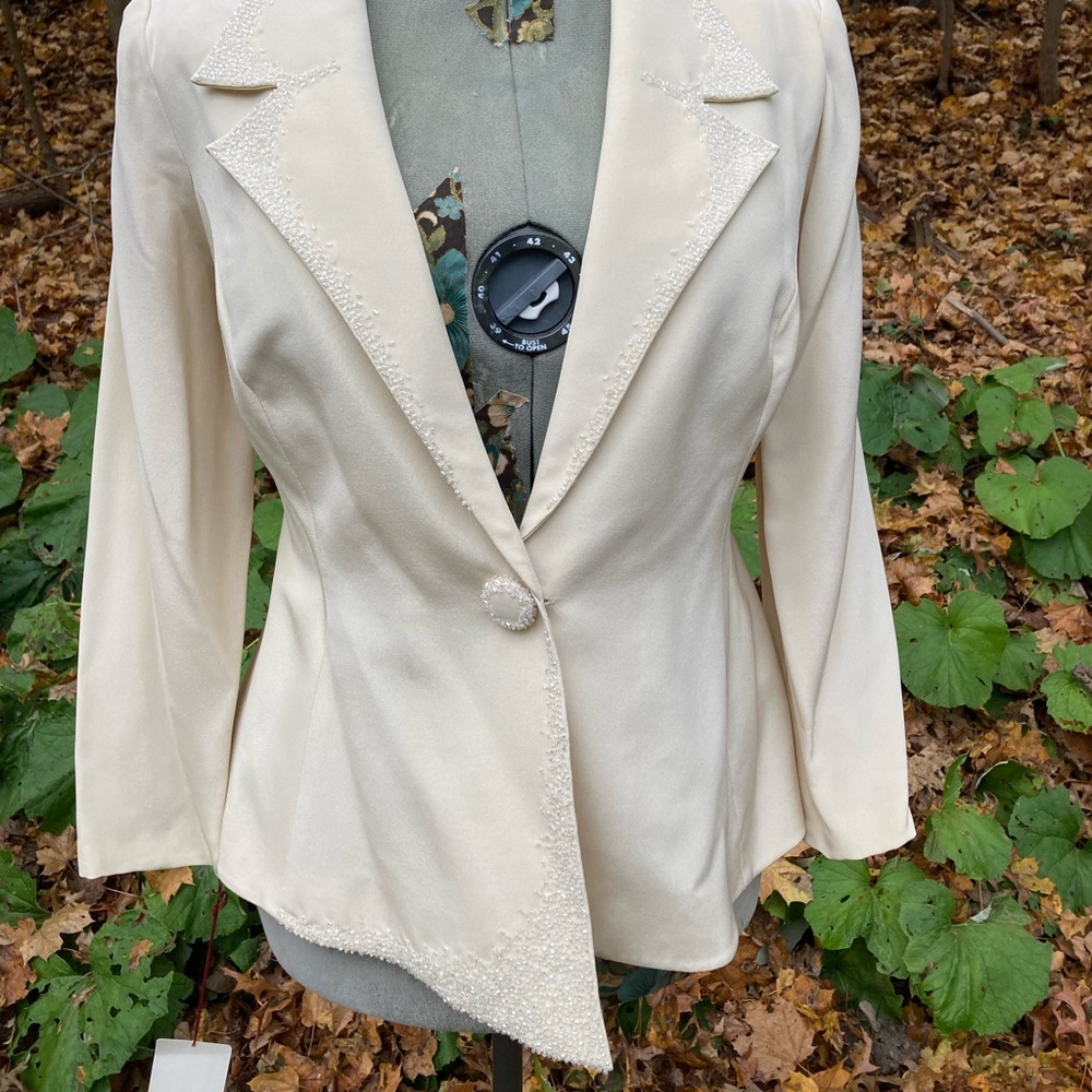 RARE CRYSTAL ✨ Daymor vintage blazer jacket NWT - Picture 5 of 16